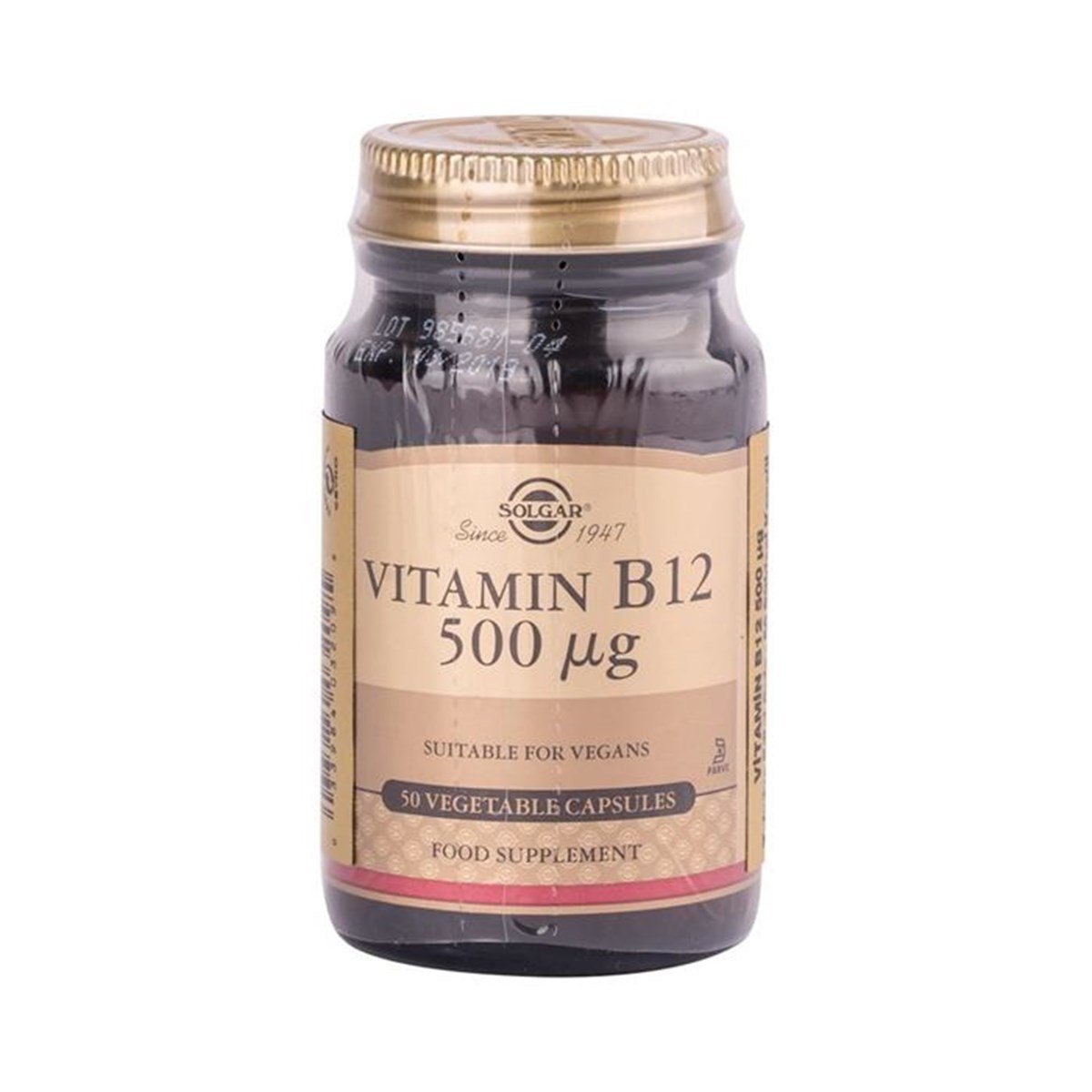 Solgar Vitamin B12 500 MG 50 Tablet